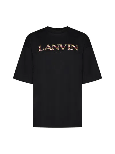 Lanvin T-shirt In Black