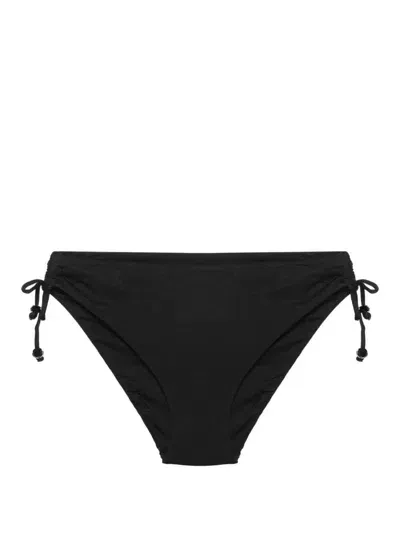 Twinset Oval-t Bikini Bottom In Black  