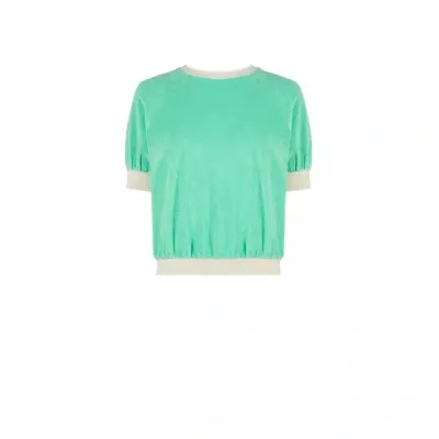 Bellerose Textured T-shirt In Green