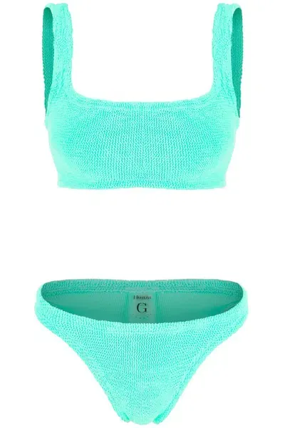 Hunza G . Gigi Bikini Set In Green