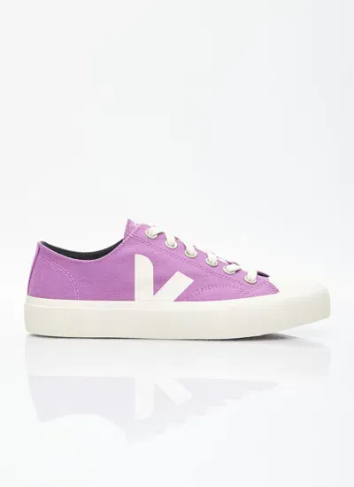 Veja Wata Ii Low Canvas Sneakers In Purple