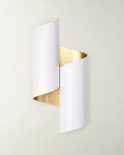 Regina Andrew Folio Sconce In White