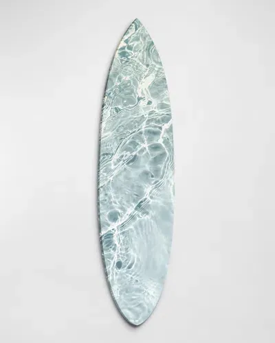 The Oliver Gal Artist Co. Decorative Surfboard Art In White