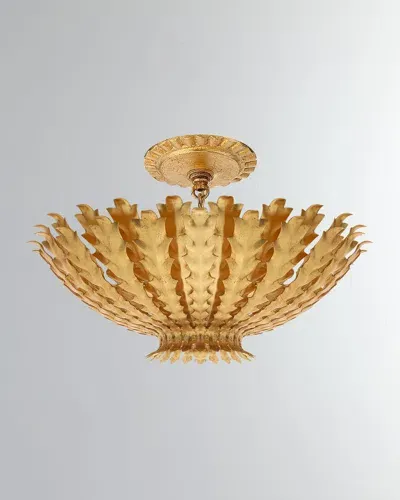 Visual Comfort Signature Hampton Mini Chandelier By Aerin In Gold