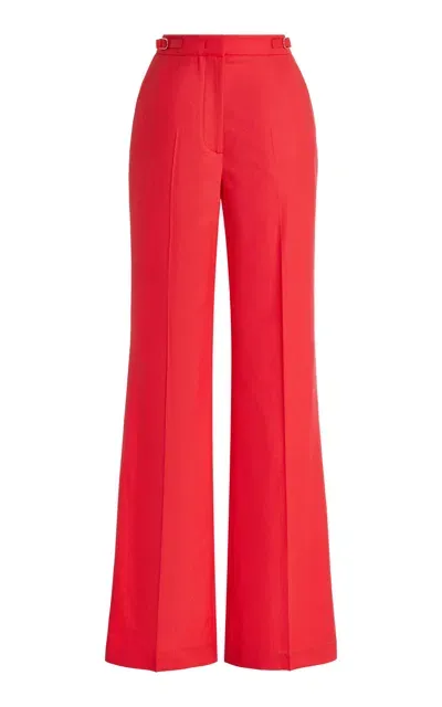 Gabriela Hearst Vesta Pant In Red Topaz Superfine Wool