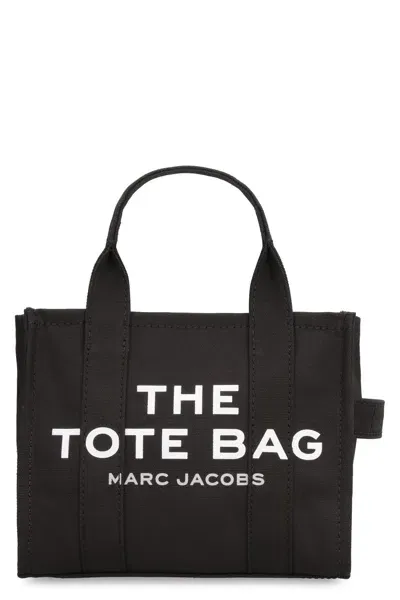 Marc Jacobs Black Canvas The Tote Bag Handbag