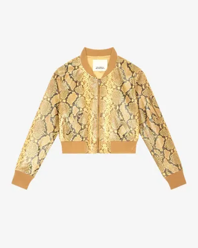 Isabel Marant Jacke Cerem In Neutral