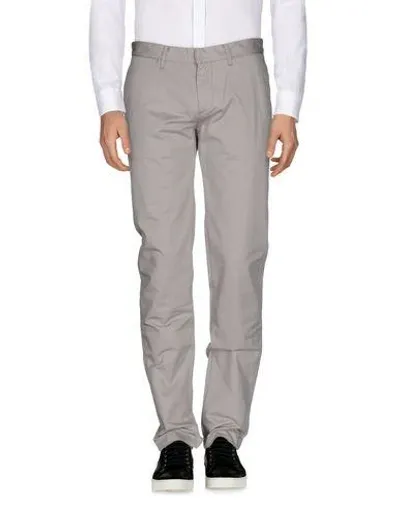 Peuterey Slim-fit Chinos In Light Grey