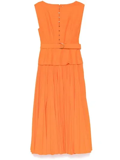 Acler Brindley Dress In Orange