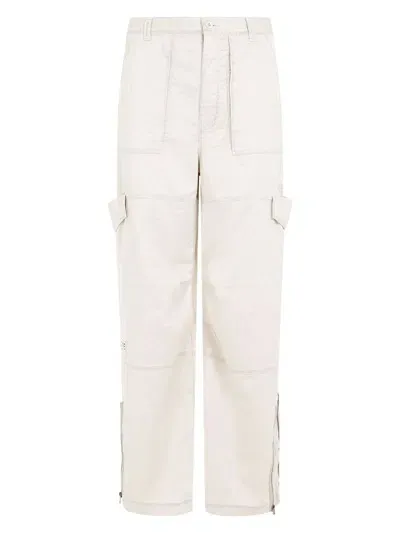 Acne Studios Wide-leg Cargo Trousers In Neutrals