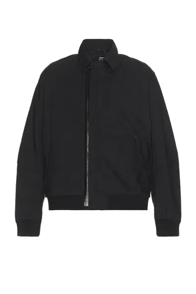 Acronym Off-centre Zip-up Jacket In Black