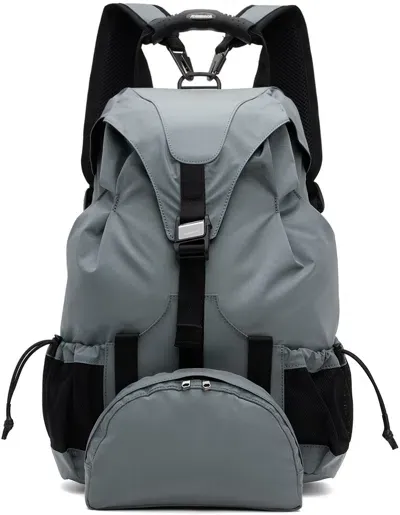 Ader Error Gray Badin Backpack