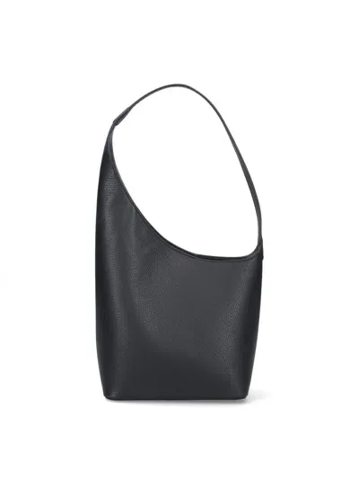 Aesther Ekme Demi Lune Mini Bag In Black