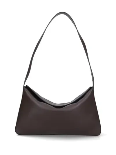 Aesther Ekme Leather Shoulder Bag In Brown