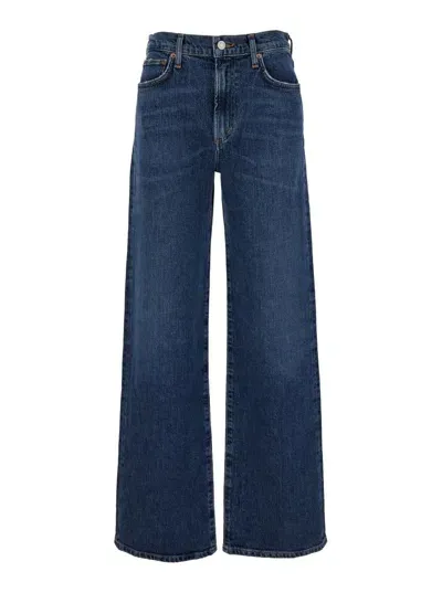 Agolde Harper Jeans In Blue