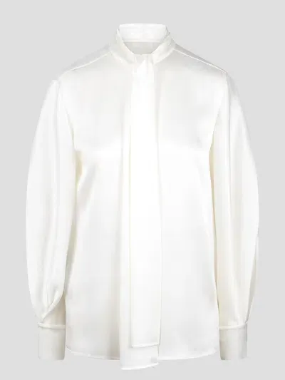 Alberta Ferretti Blouse Shirt In White