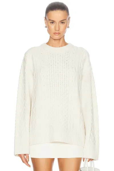 A.l.c Kyra Sweater In Off White