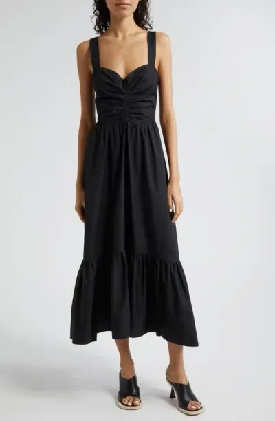 A.l.c Lilah Ii Cotton Dress In Black