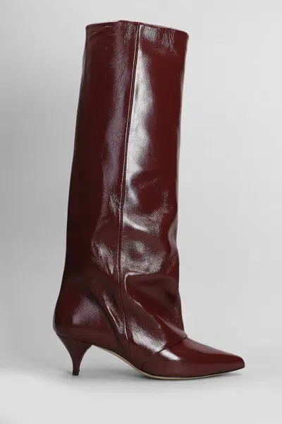 Alchimia High Heels Boots In Red