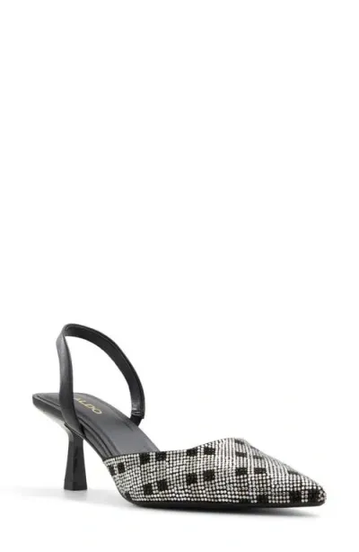 Aldo Brizza Slingback Pointed Toe Pump In Black