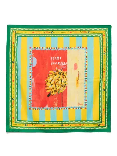 Alemais All Aboard Scarf In Green