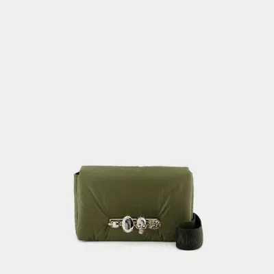 Alexander Mcqueen New Knuckle Bum Crossbody In Brown