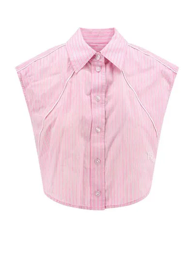 Alexander Wang T T By Alexander Wang Shirt In Pink