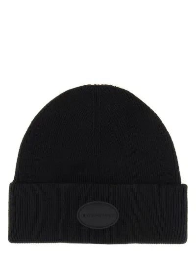 Alexander Wang Wool Beanie Hat In Black