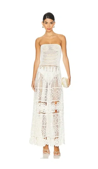 Alix Pinho Joy Dress In White