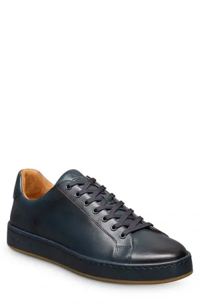 Allen Edmonds Barnes Low Top Sneaker In Navy