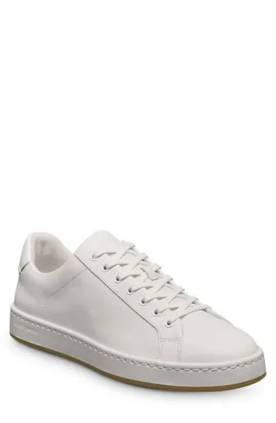 Allen Edmonds Barnes Low Top Sneaker In White