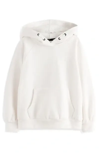 Allsaints Sm By  Kids' Embellished Graphic Hoodie In White