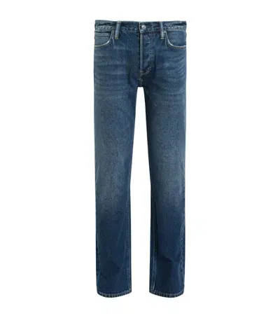 Allsaints Straight-leg Reid Jeans In Blue