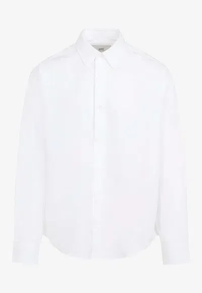 Ami Alexandre Mattiussi Adc Boxy-fit Shirt In White