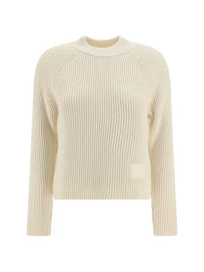 Ami Alexandre Mattiussi Ami Paris Knitwear In White