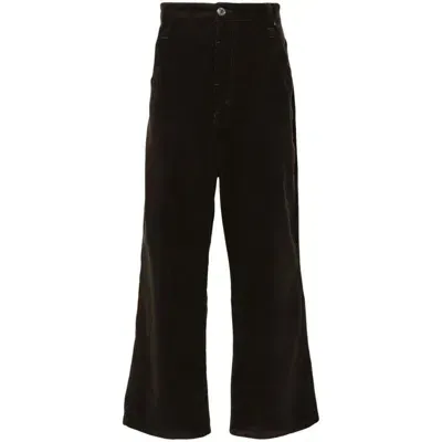 Ami Alexandre Mattiussi Ami Paris Pants In Brown