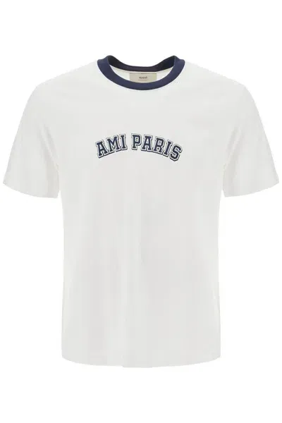 Ami Alexandre Mattiussi Ami Paris White Cotton T-shirt