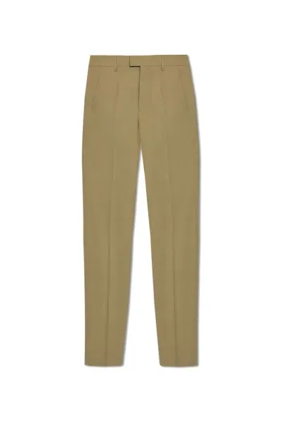 Ami Alexandre Mattiussi Ami Tapered Trousers In Green