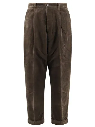 Ami Alexandre Mattiussi Ami Trousers Brown