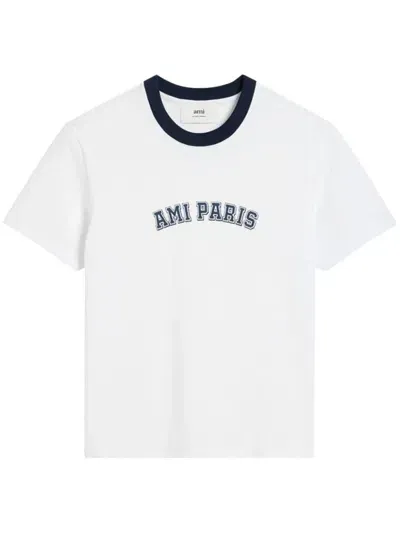 Ami Alexandre Mattiussi Amii Paris Tee In White