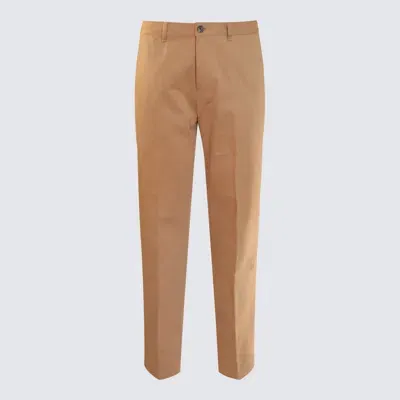 Ami Alexandre Mattiussi Beige Cotton Pants