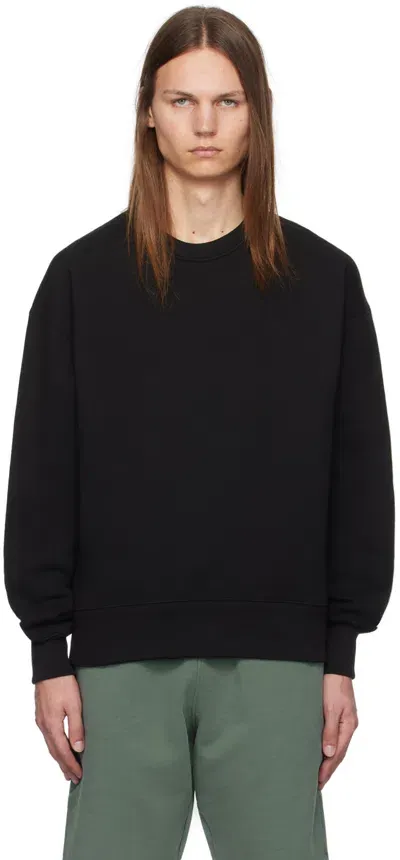 Ami Alexandre Mattiussi Black Ami De Coeur Sweatshirt In Black/001