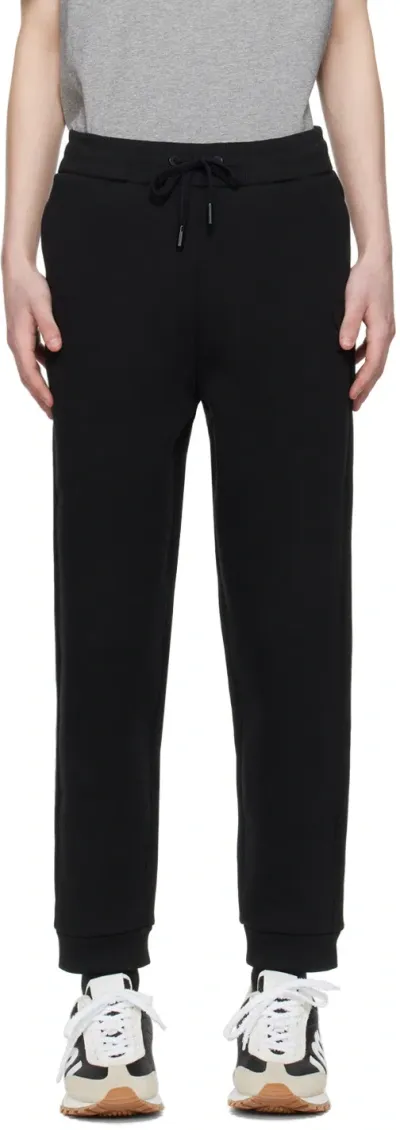 Ami Alexandre Mattiussi Black Ami De Cœur Sweatpants In 001 Black