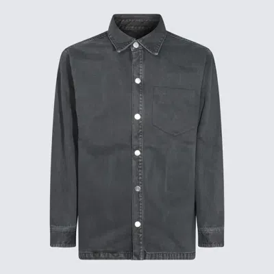 Ami Alexandre Mattiussi Ami Paris Black Cotton Shirt