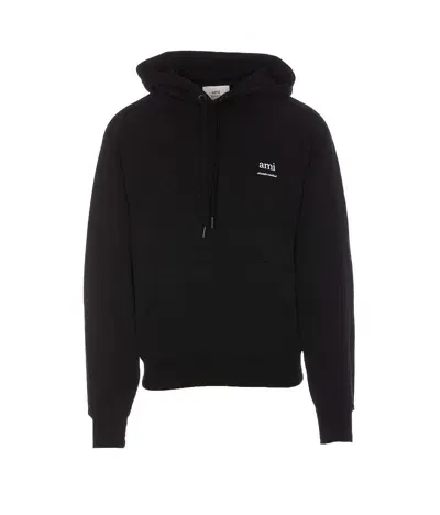 Ami Alexandre Mattiussi Boxy Hoodie In Black