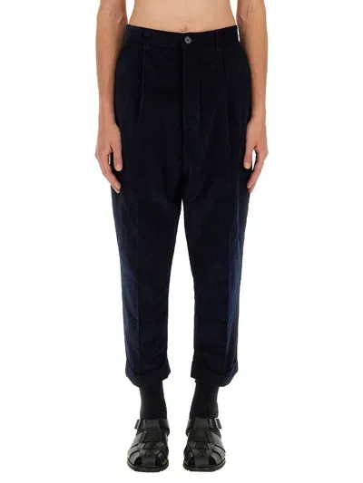 Ami Alexandre Mattiussi Carrot Fit Pants In Blue