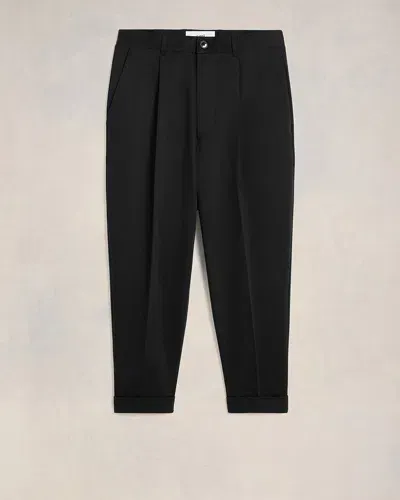 Ami Alexandre Mattiussi Carrot Oversized Trousers Black For Men