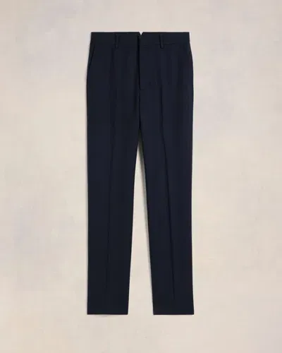 Ami Alexandre Mattiussi Cigarette Trousers Blue In Navy Blue