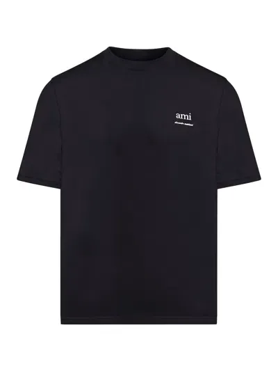 Ami Alexandre Mattiussi Cotton T-shirt In Black