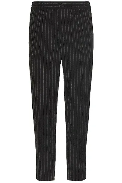 Ami Alexandre Mattiussi Elasticated Waist Pant In Black